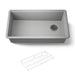 KOHLER K-33710 Billings 32-1/2" undermount single-bowl kitchen sink, matte grey - view 5
