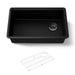KOHLER K-33712 Billings 29" undermount single-bowl kitchen sink, matte black - view 5