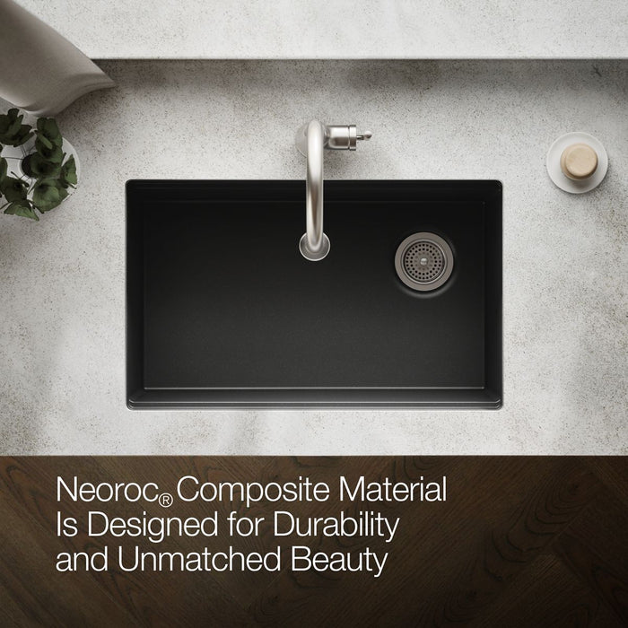 KOHLER K-33712 Billings 29" undermount single-bowl kitchen sink