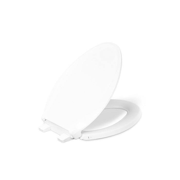 KOHLER K-33727-0 K-33727 Cachet Heated ReadyLatch Quiet-Close Elongated Toilet Seat