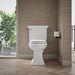 KOHLER K-33728-0 K-33728 Cachet Heated ReadyLatch Quiet-Close Round-front Toilet Seat, white - view 5