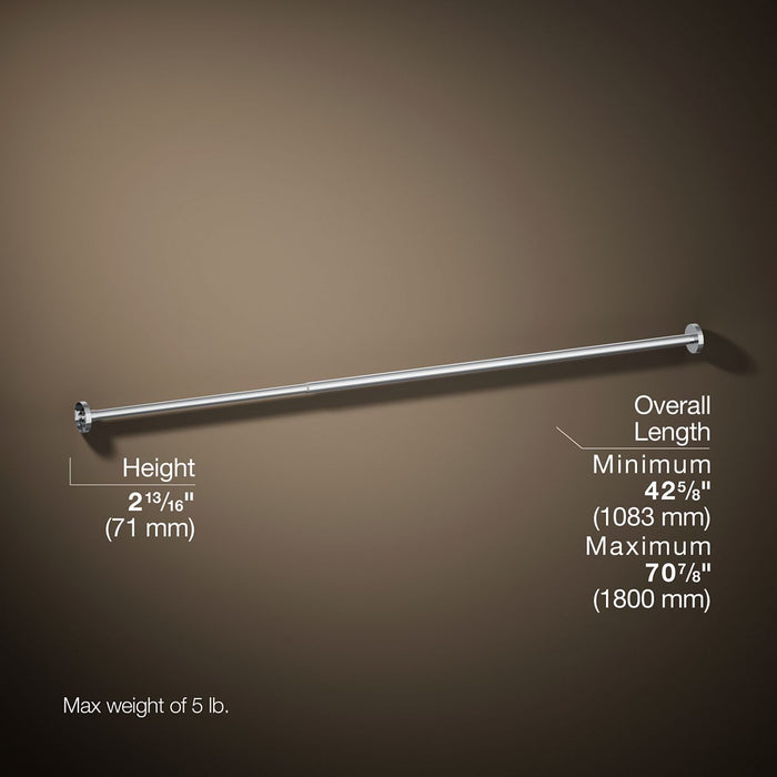 KOHLER K-33810 Elate Shower rod