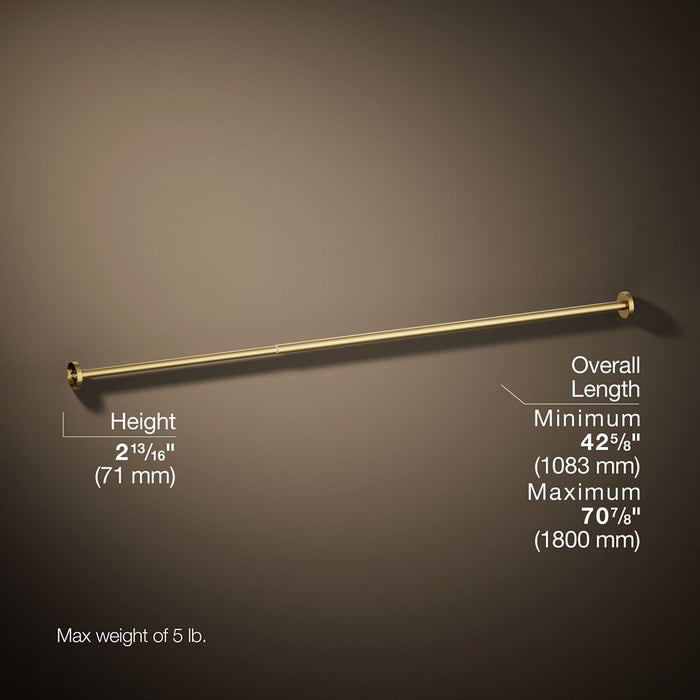 KOHLER K-33810 Elate Shower rod