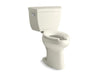 KOHLER K-3493 Highline Classic Two-piece elongated toilet, 1.6 gpf - Biscuit