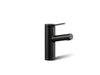 KOHLER K-35048-4K Elate Single-handle bathroom sink faucet, 1.0 gpm, matte black