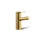 KOHLER K-35048-4K Elate Single-handle bathroom sink faucet, 1.0 gpm, vibrant brushed moderne brass - view 5