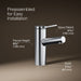 KOHLER K-35048-4N Elate Single-handle bathroom sink faucet, 0.5 gpm, polished chrome - view 4