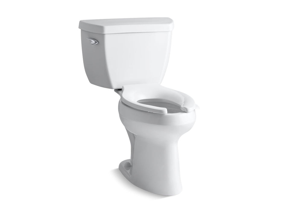 KOHLER K-3519-T Highline Classic Two-piece Elongated Toilet, 1.0 GPF