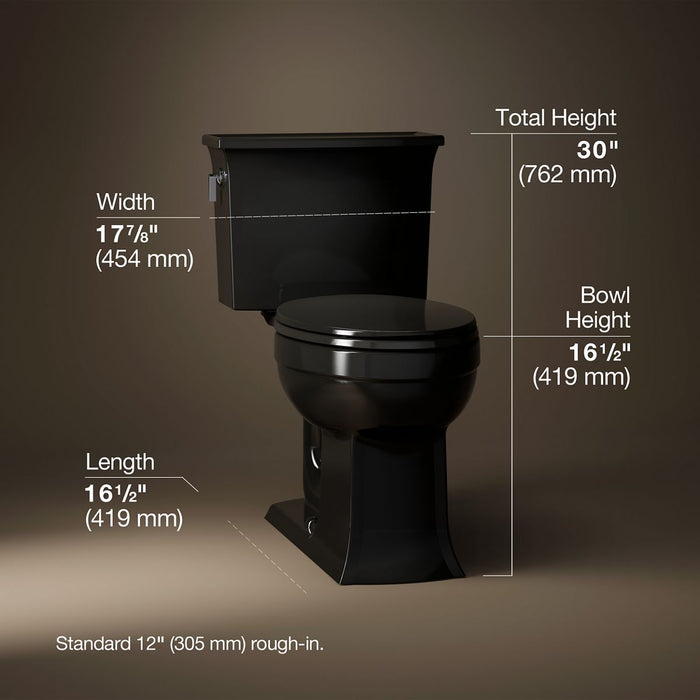 3/4 view of product with dimensions