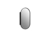 KOHLER K-35573 Verdera 15" x 30" capsule framed medicine cabinet, matte black