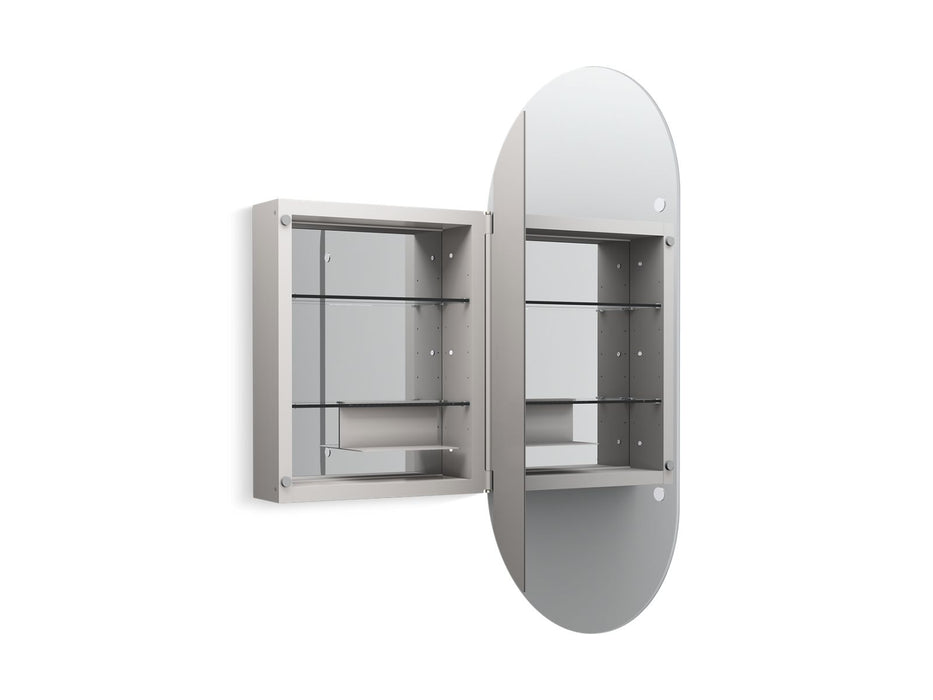 KOHLER K-35574-NFC Verdera 20" x 40" capsule medicine cabinet, not applicable - view 2
