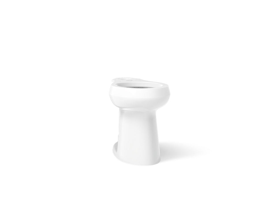 KOHLER K-35643 Highline Tall round-front toilet bowl, white