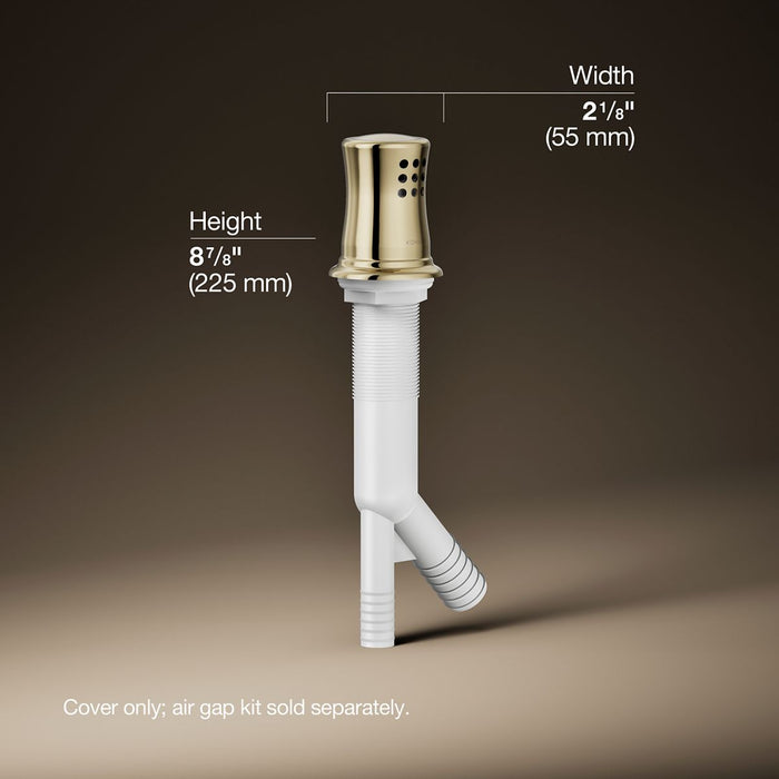 3/4 view of product with dimensions