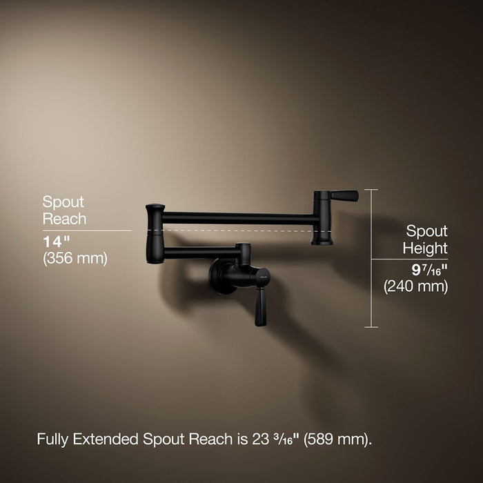 KOHLER K-35744 Wall-mount pot filler