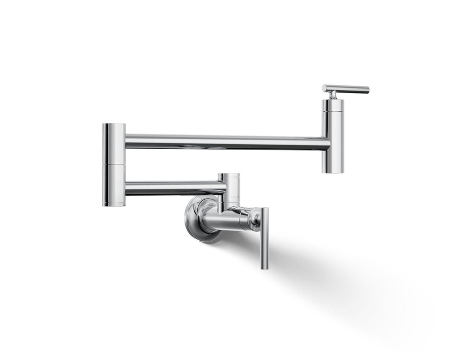 KOHLER K-35745 Wall-mount pot filler, polished chrome