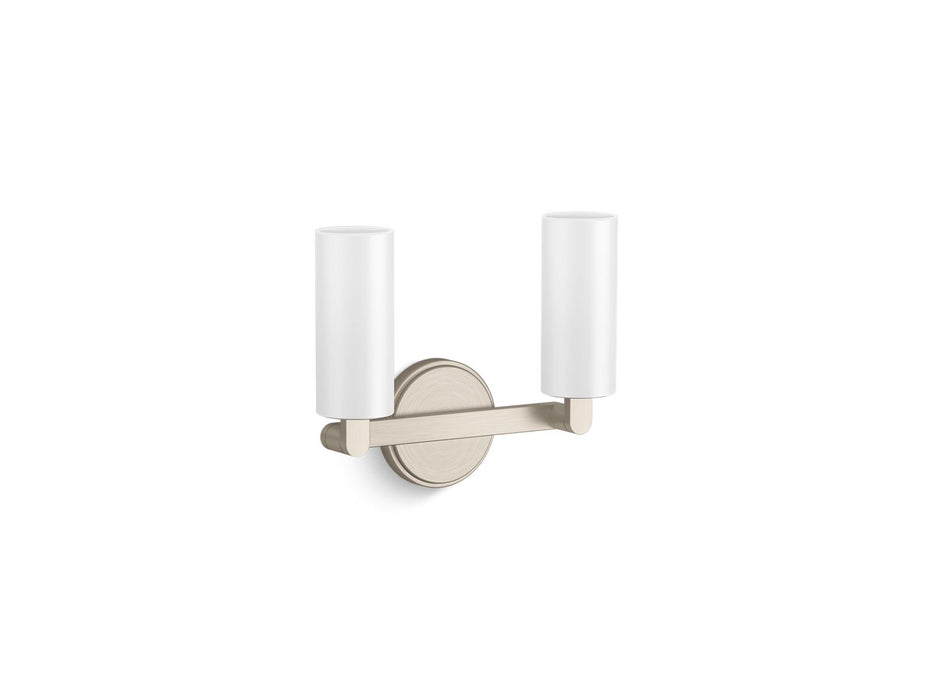 KOHLER K-35873-SC02 Crue Two-light sconce