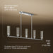 3/4 view of product with dimensions