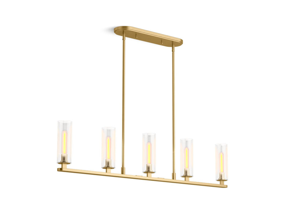 KOHLER K-35877-CH05 Crue 45" linear chandelier