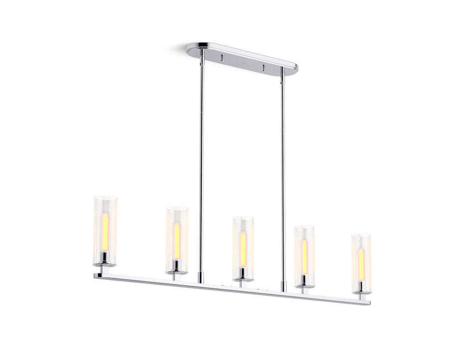 KOHLER K-35877-CH05 Crue 45" linear chandelier