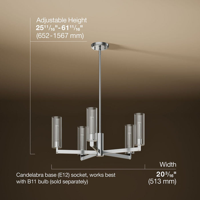 3/4 view of product with dimensions