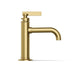 KOHLER K-35907-4N Castia by Studio McGee Single-handle bathroom sink faucet, 0.5 gpm, vibrant brushed moderne brass - view 3