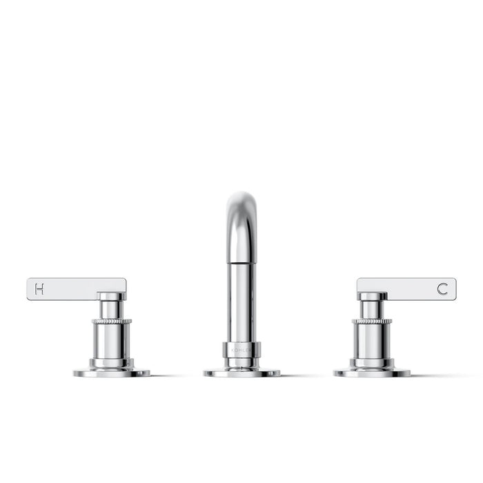 KOHLER K-35908-4N Castia by Studio McGee Widespread bathroom sink faucet, 0.5 gpm, polished chrome - view 2