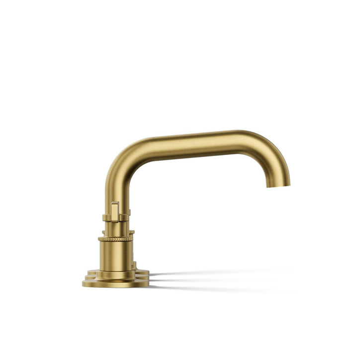 KOHLER K-35908-4N Castia by Studio McGee Widespread bathroom sink faucet, 0.5 gpm, vibrant brushed moderne brass - view 3