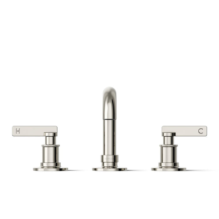 KOHLER K-35908-4N Castia by Studio McGee Widespread bathroom sink faucet, 0.5 gpm, vibrant polished nickel - view 2