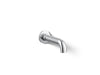 KOHLER K-35922 Castia by Studio McGee Wall-mount bath spout, polished chrome