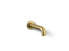 KOHLER K-35922 Castia by Studio McGee Wall-mount bath spout, vibrant brushed moderne brass