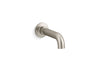 KOHLER K-35922 Castia by Studio McGee Wall-mount bath spout, vibrant brushed nickel