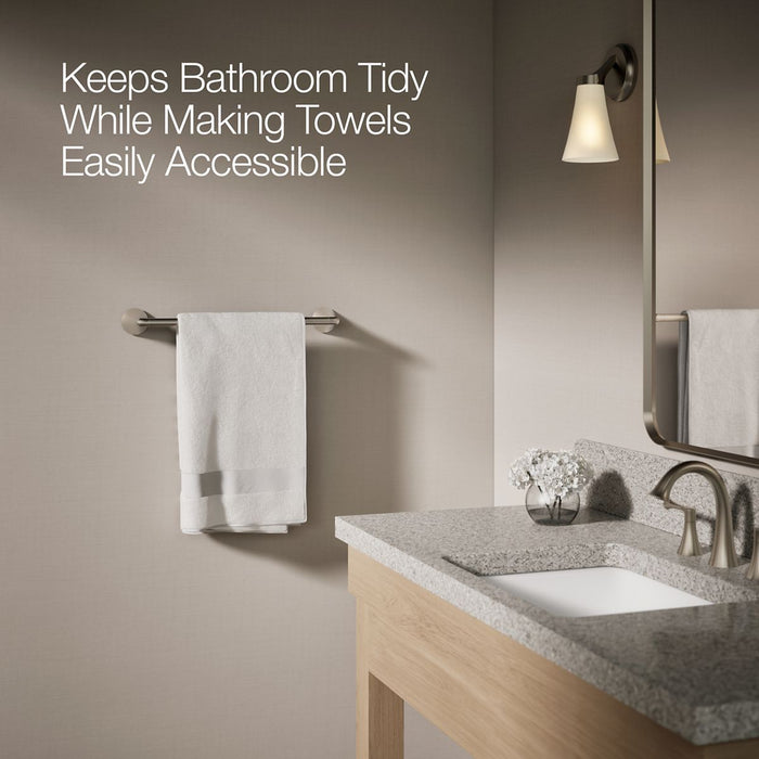 KOHLER K-35931 Buckley 18" towel bar