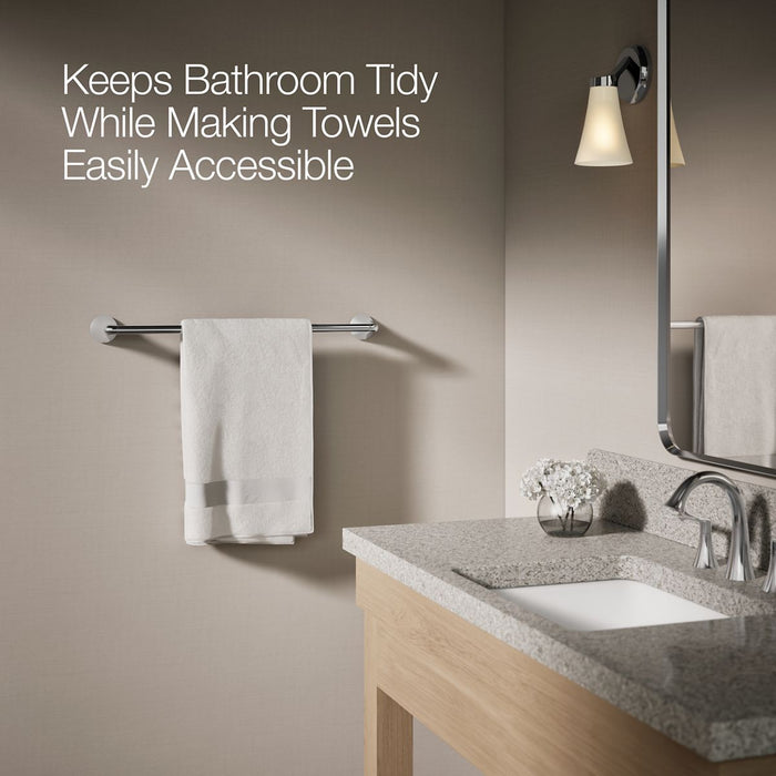 KOHLER K-35932 Buckley 24" towel bar