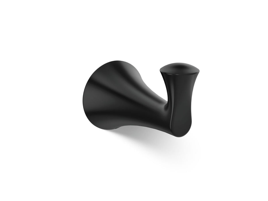 KOHLER K-35933 Buckley Robe hook, matte black