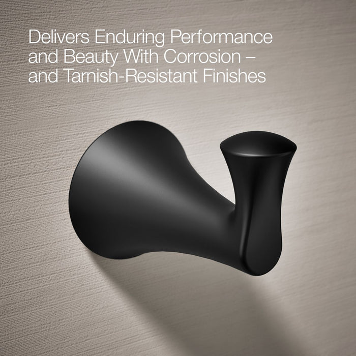 KOHLER K-35933 Buckley Robe hook, matte black - view 5