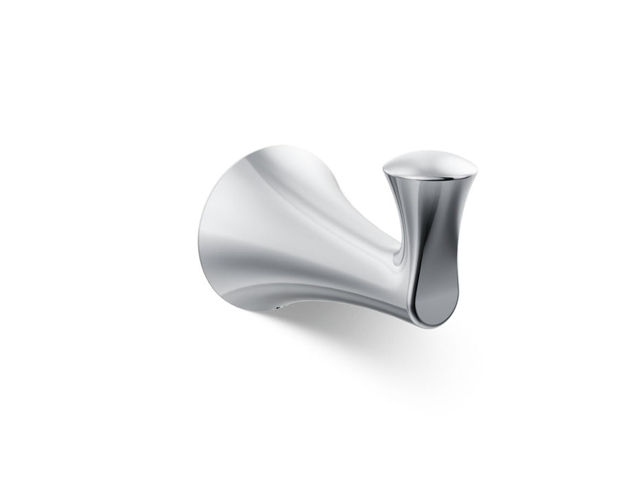 KOHLER K-35933 Buckley Robe hook, polished chrome