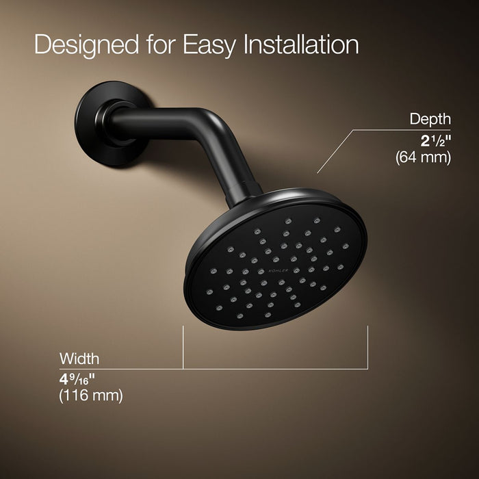 KOHLER K-35948-G Bellera Single-function showerhead, 1.75 gpm