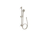 KOHLER K-35950-H Bellera 28" three-function handshower kit, 1.5 gpm, vibrant brushed nickel