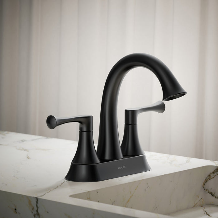 KOHLER K-35951-4K Buckley Centerset bathroom sink faucet, 1.0 gpm