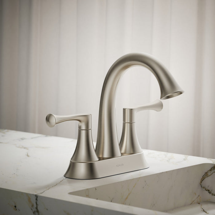 KOHLER K-35951-4K Buckley Centerset bathroom sink faucet, 1.0 gpm