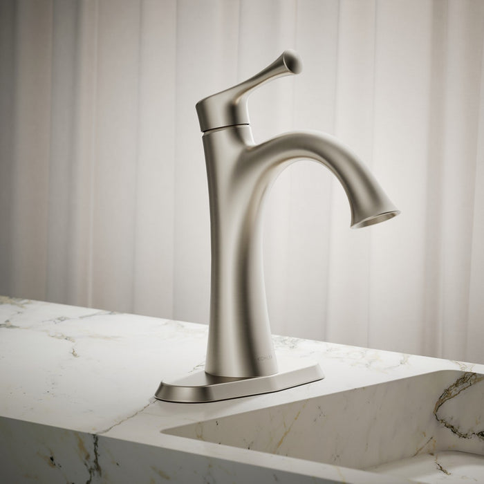 KOHLER K-35952-4 Buckley Single-handle bathroom sink faucet, 1.2 gpm