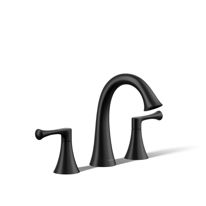KOHLER K-35953-4 Buckley Widespread bathroom sink faucet, 1.2 gpm
