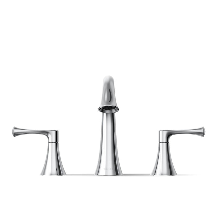 KOHLER K-35953-4 Buckley Widespread bathroom sink faucet, 1.2 gpm