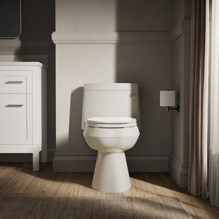 KOHLER K-3619-RA Cimarron One-piece elongated toilet with concealed trapway, 1.28 gpf