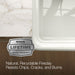 KOHLER K-36250 Audrine 35-1/2" undermount single-bowl farmhouse kitchen sink, dune - view 3