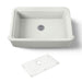KOHLER K-36250 Audrine 35-1/2" undermount single-bowl farmhouse kitchen sink, dune - view 5