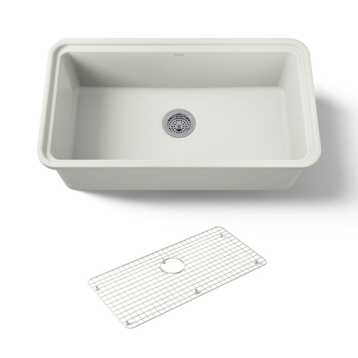 KOHLER K-36254 Audrine 33" undermount single-bowl kitchen sink