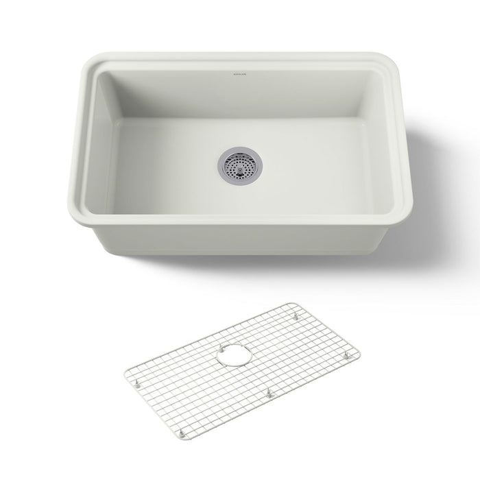 KOHLER K-36255 Audrine 30" undermount single-bowl kitchen sink