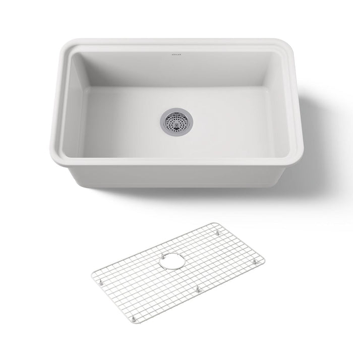 KOHLER K-36255 Audrine 30" undermount single-bowl kitchen sink