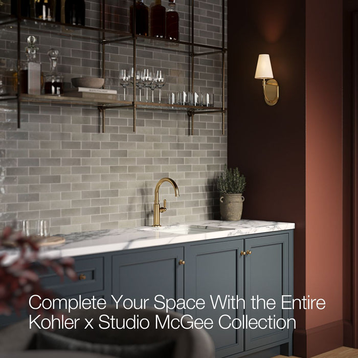 KOHLER K-36259 Audrine 18-5/8" undermount bar sink